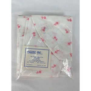 Vintage Little Me By Lois Pink Duck Fitted Crib Sheet Sealed